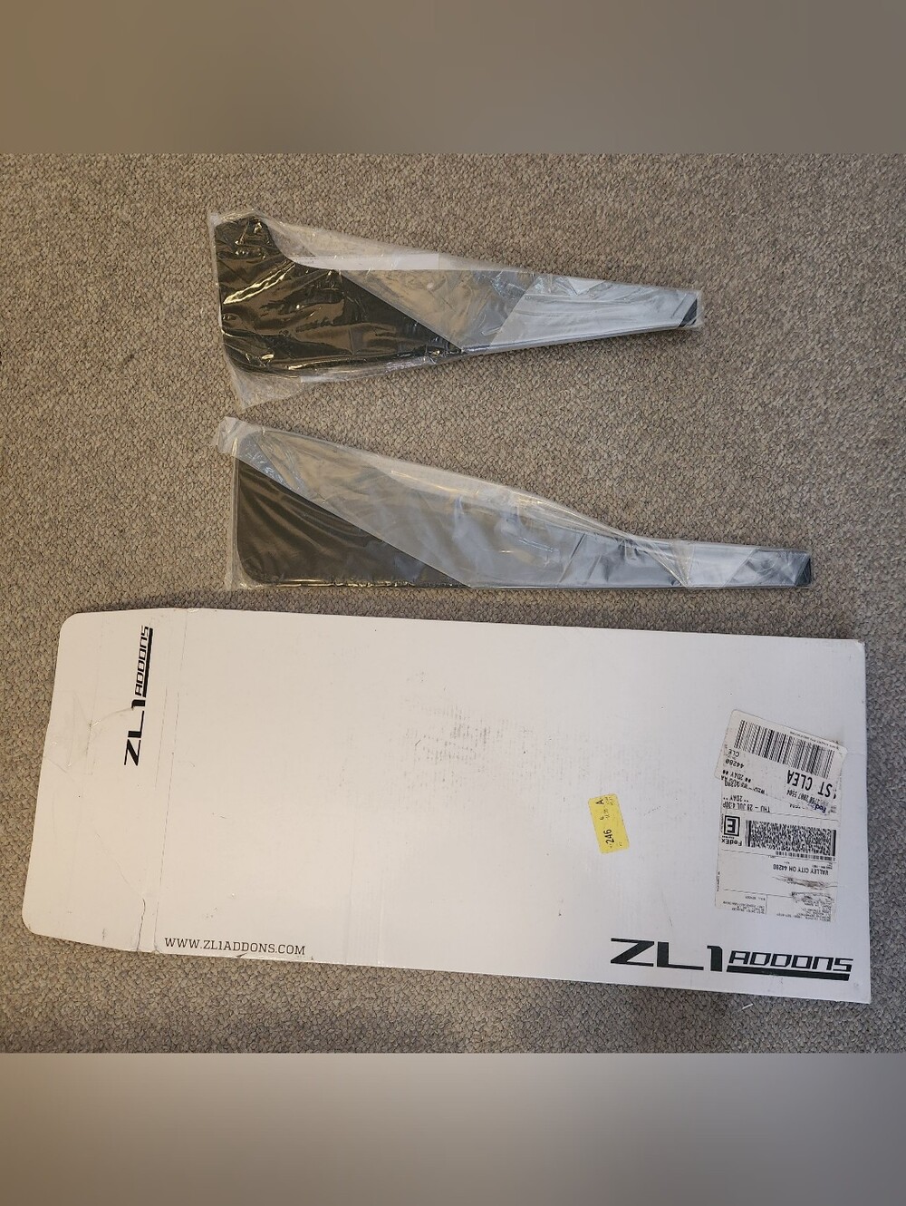 ZL1 Addons 2020 Dodge Charger Rock Guards